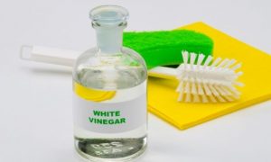 limpar com vinagre branco