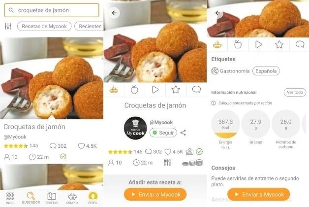 App Mycook de Taurus
