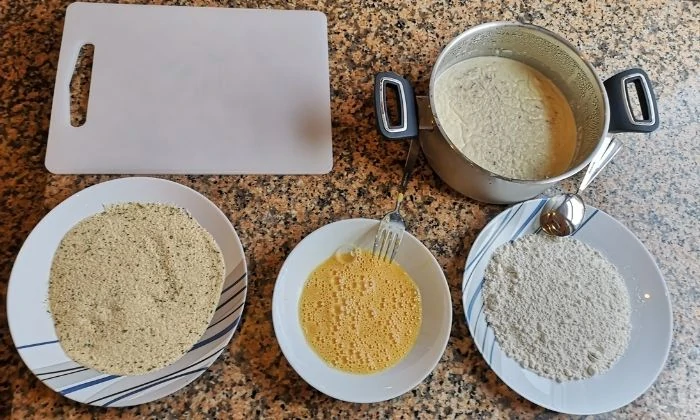 rebozar croquetas