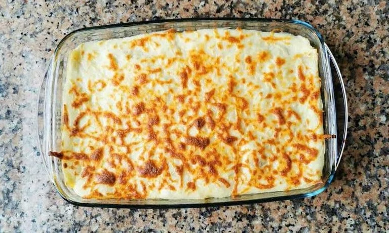 lasaña gratinada