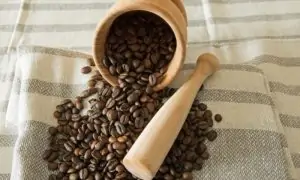 mortero de café