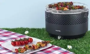 barbacoa sin humo