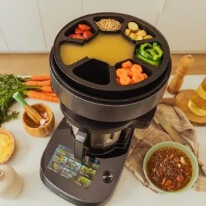 Robot de Cocina Cecotec Mambo CooKing Total Gourmet dispensador