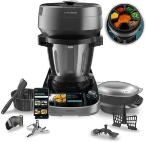 Robot de Cocina Multifunción con Dispensador de Alimentos Cecotec Mambo CooKing Victory